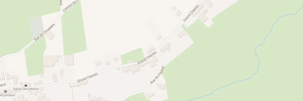 Plan du 415 Rue Grand Chemin à Obrechies