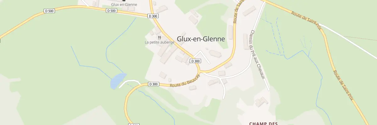 Plan du 17 Le Bourg à Glux-en-Glenne