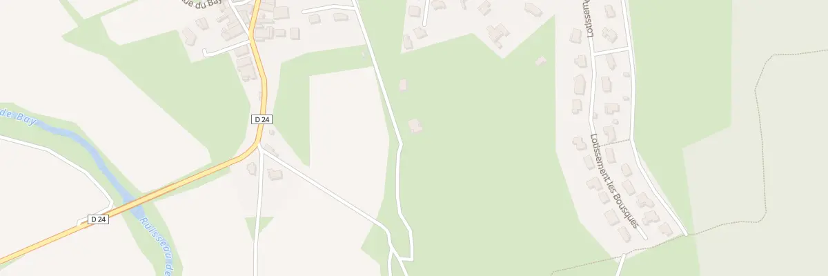 Plan du 5113 Bousques à Logrian-Florian