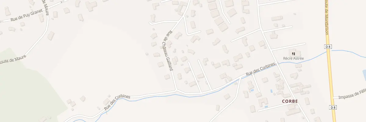 Plan du 220C Rue des Corbines à Marcilly-le-Châtel