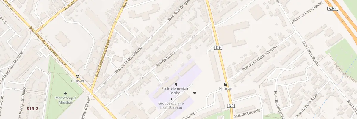 Plan du 25 Rue de Ludes à Reims