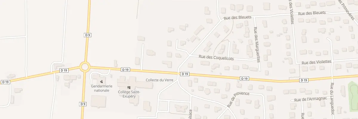 Plan du 3 Rue des Bleuets à Avize