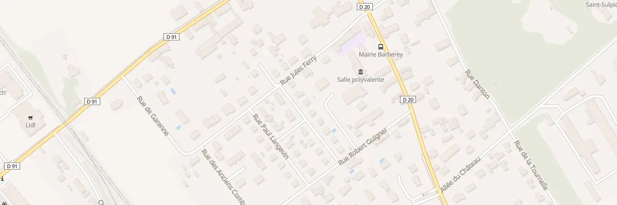 Plan du 12 Rue du Professeur Calmette à Barberey-Saint-Sulpice