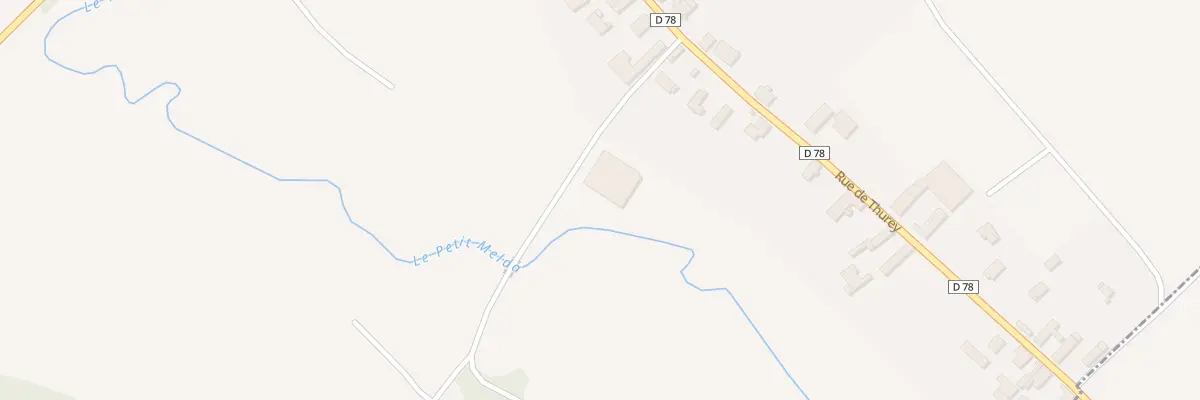 Plan du 25A Rue de Thurey à Saint-Benoît-sur-Seine
