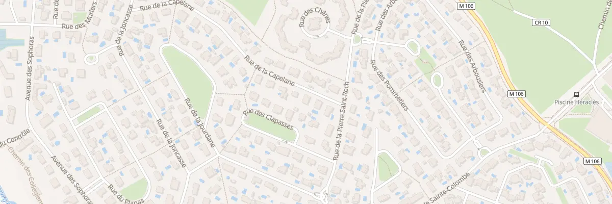 Plan du 5 Rue de la Capelane à Saint-Brès