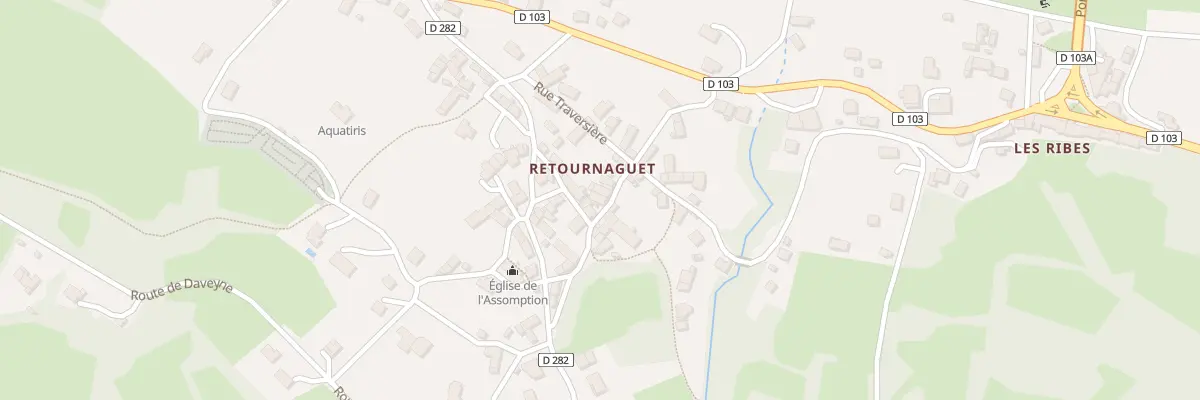Plan du 12 Rue Roger Meallier à Retournac