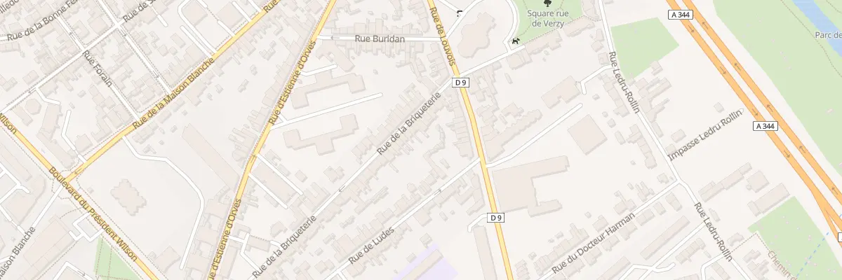 Plan du 19 Rue de la Briqueterie à Reims