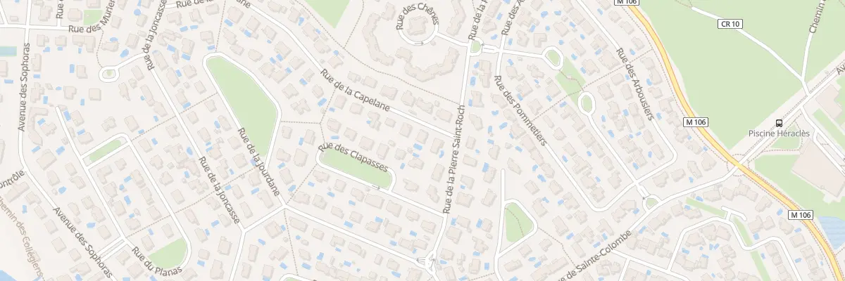 Plan du 3 Rue de la Capelane à Saint-Brès