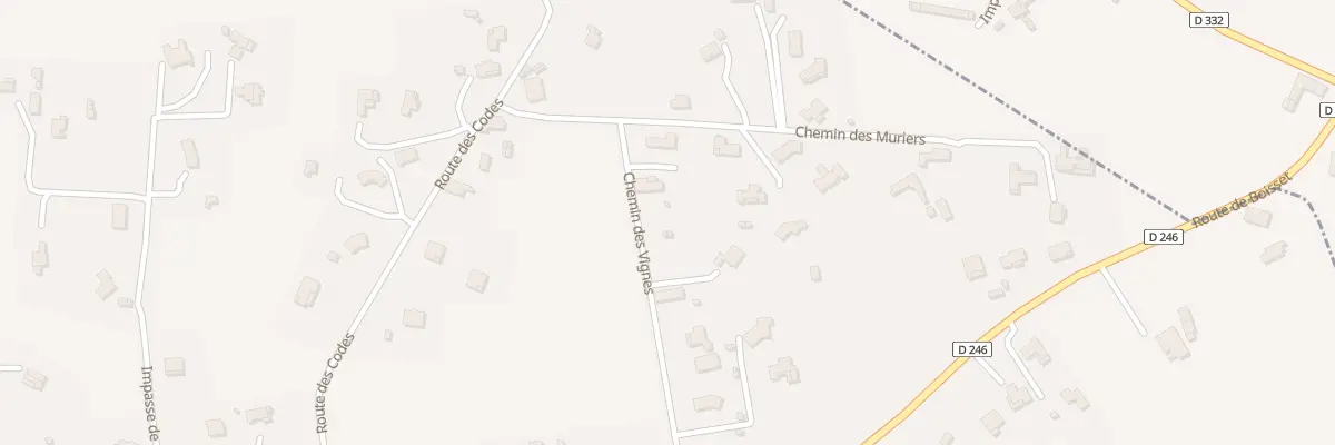 Plan du 301 Che des Vignes à Boisset-et-Gaujac