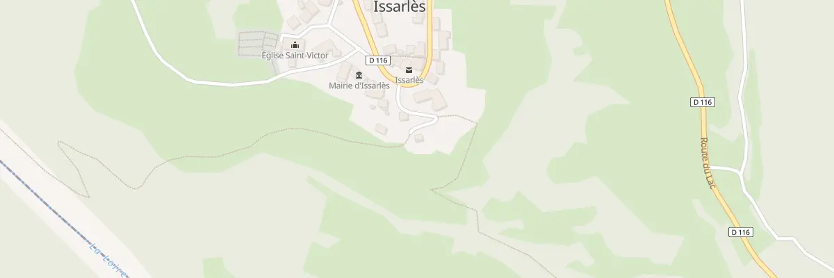 Plan du 5316 Le Village à Issarlès