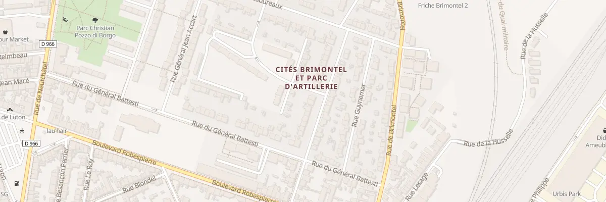 Plan du 31 Rue Brunet à Reims
