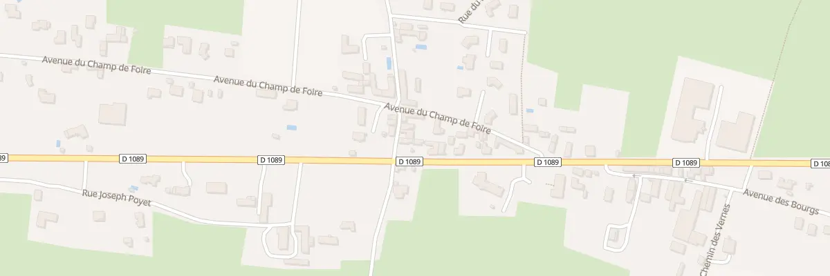 Plan du 42 Rte de Champbayard à Sainte-Agathe-la-Bouteresse