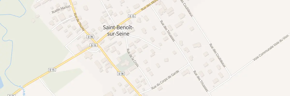 Plan du 4 Imp du Thumot à Saint-Benoît-sur-Seine