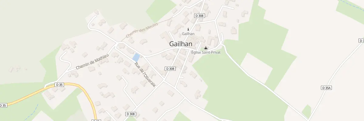 Plan du 5061 Les Anglades à Gailhan