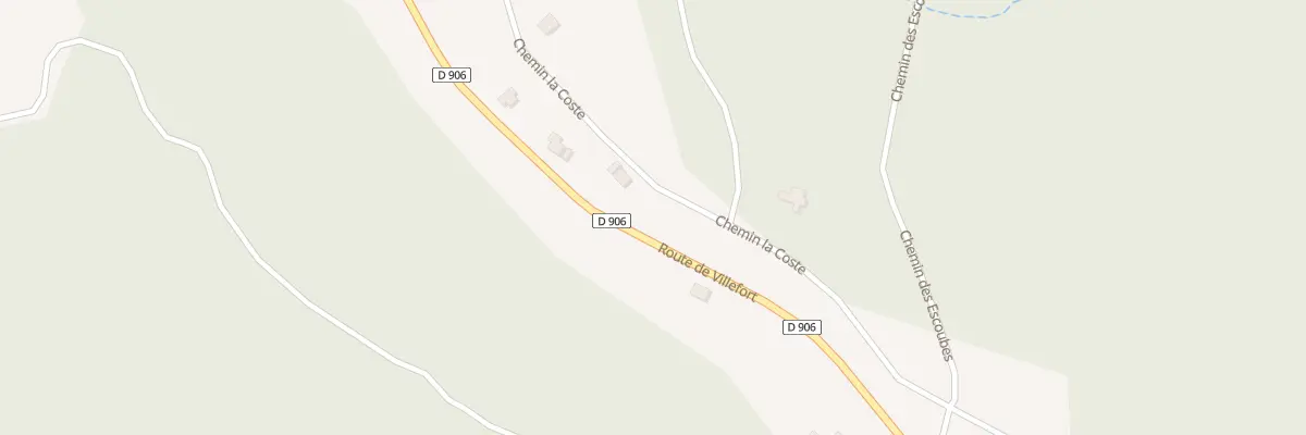 Plan du 5193 La Coste à Portes