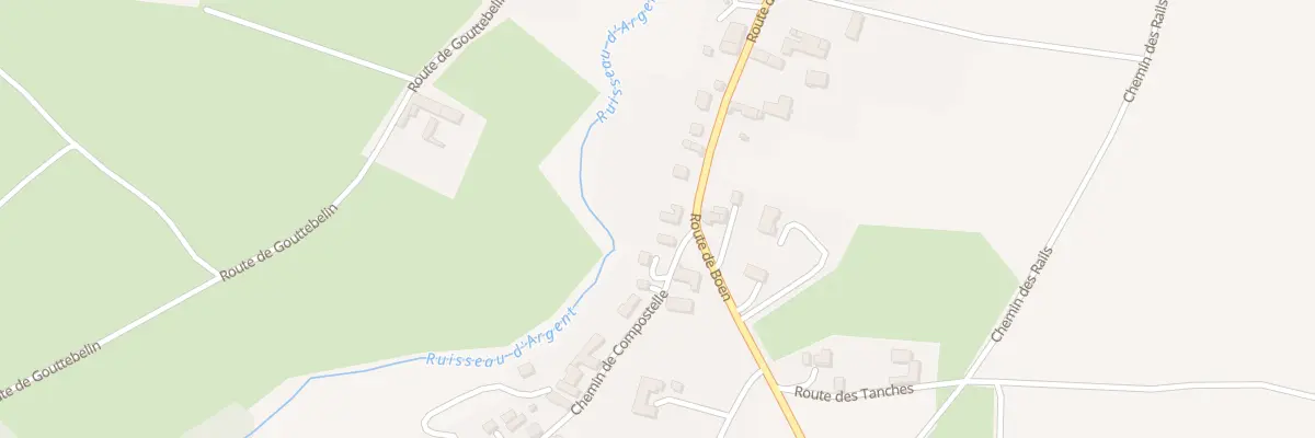 Plan du 440 Rte de Boën à Bussy-Albieux