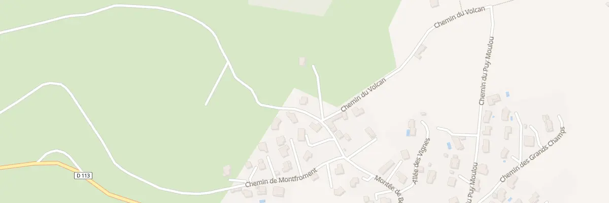 Plan du 488 Mte de Bellevue à Bard