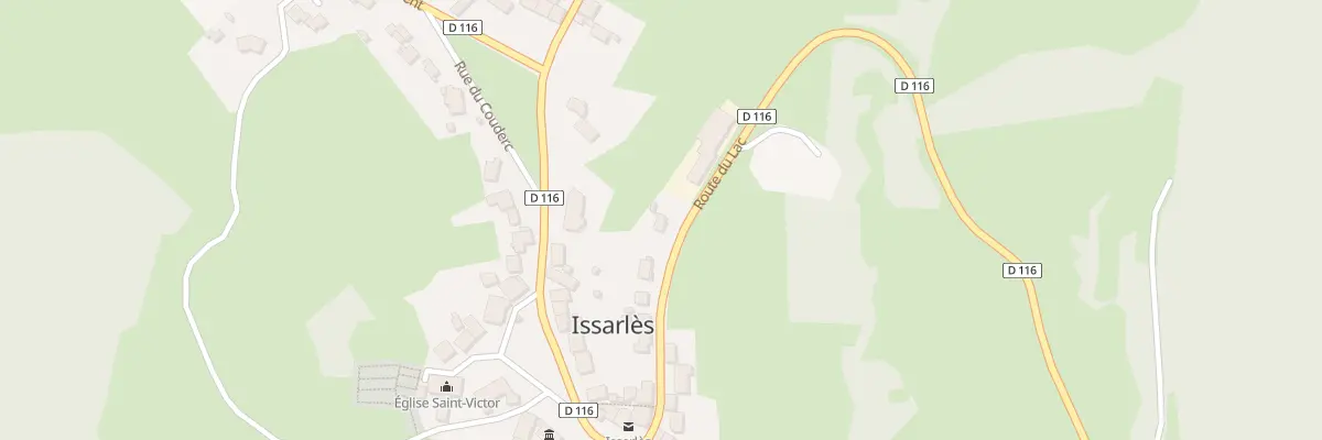 Plan du 5016 Le Village à Issarlès