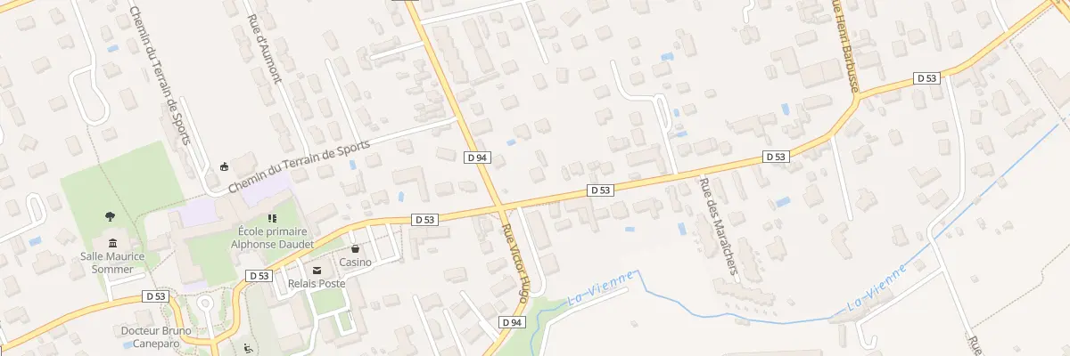 Plan du 42 Rue Jean Jaures à La Rivière-de-Corps