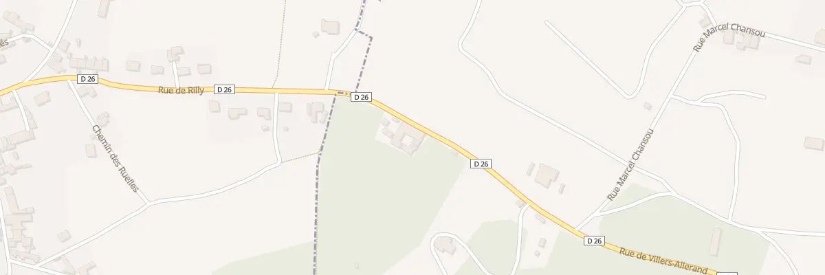 Plan du 27 Rue de Villers Allerand à Rilly-la-Montagne