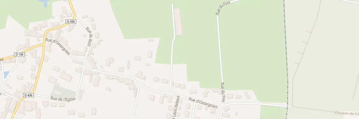 Plan du 377 Rue d’Ostergnies à Cerfontaine