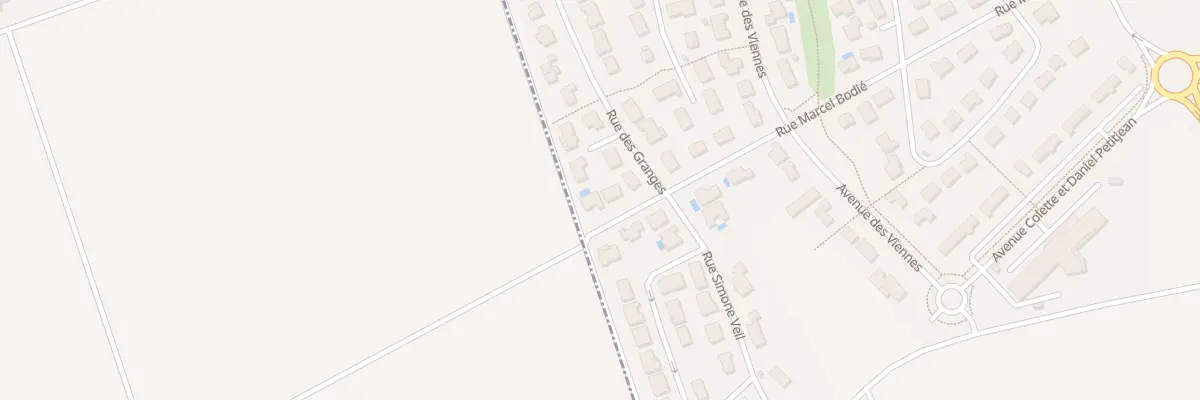 Plan du 26 Rue Marcel Bodie à Jeugny