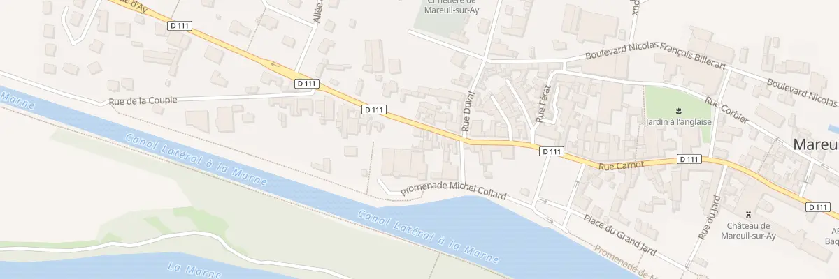 Plan du 5 Rue d’Ay - Mareuil sur Ay à Aÿ-Champagne