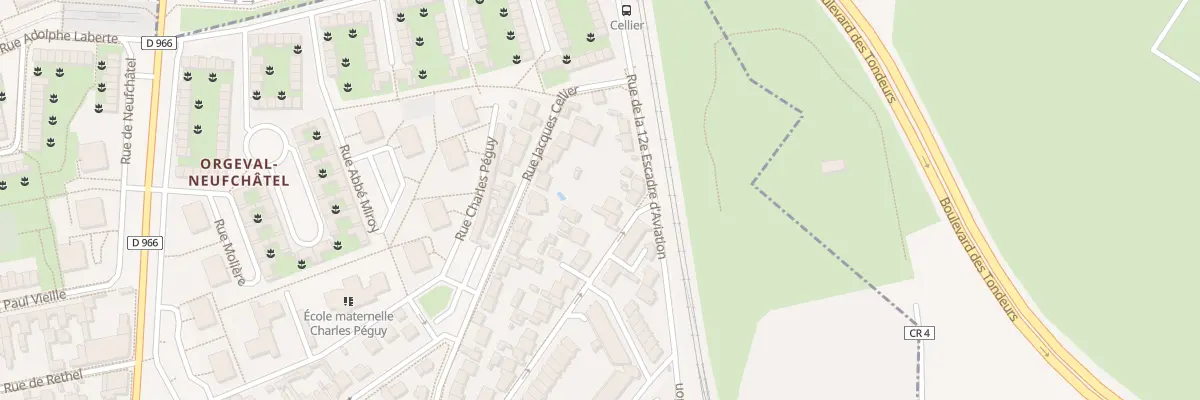 Plan du 91 Rue Edmé Moreau à Reims