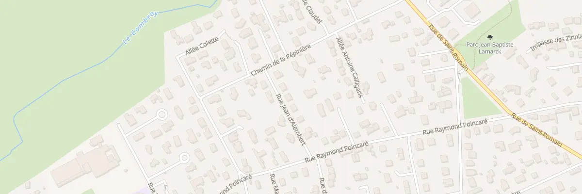 Plan du 98 Rue Jean d’Alembert à Riorges