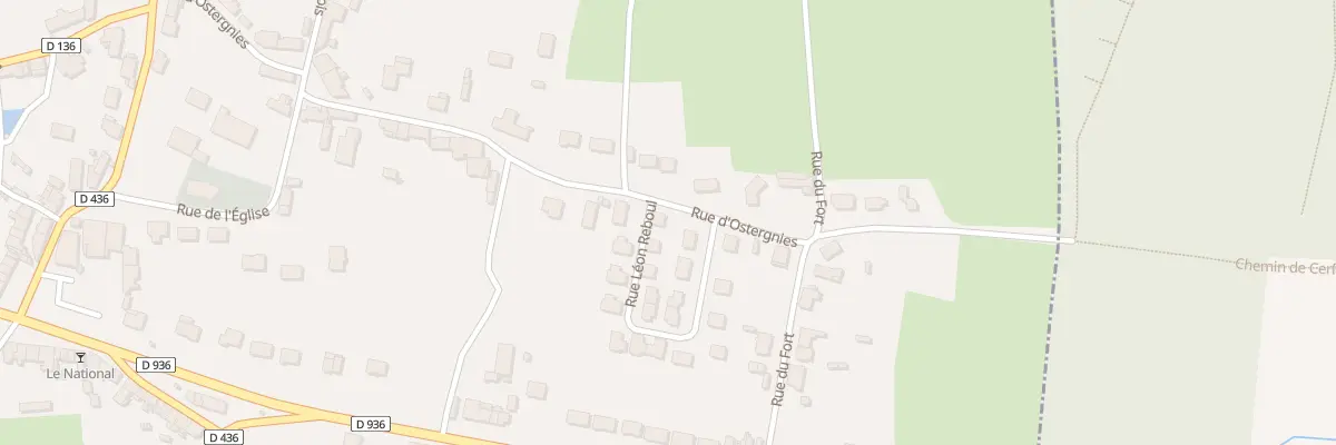 Plan du 2 Rue Leon Reboul à Cerfontaine
