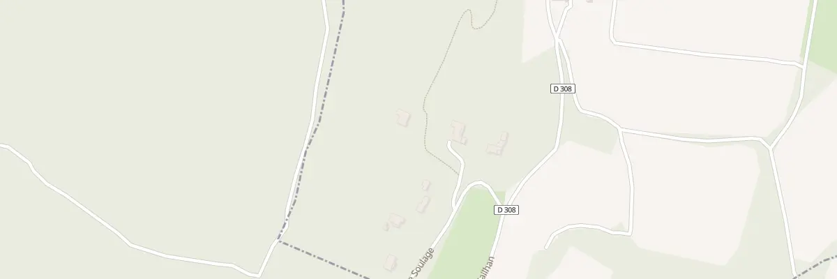 Plan du 5129 Lot Bois de Soulage à Gailhan
