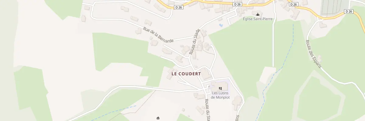 Plan du 5014 Le Bourg à Saint-Pierre-Eynac