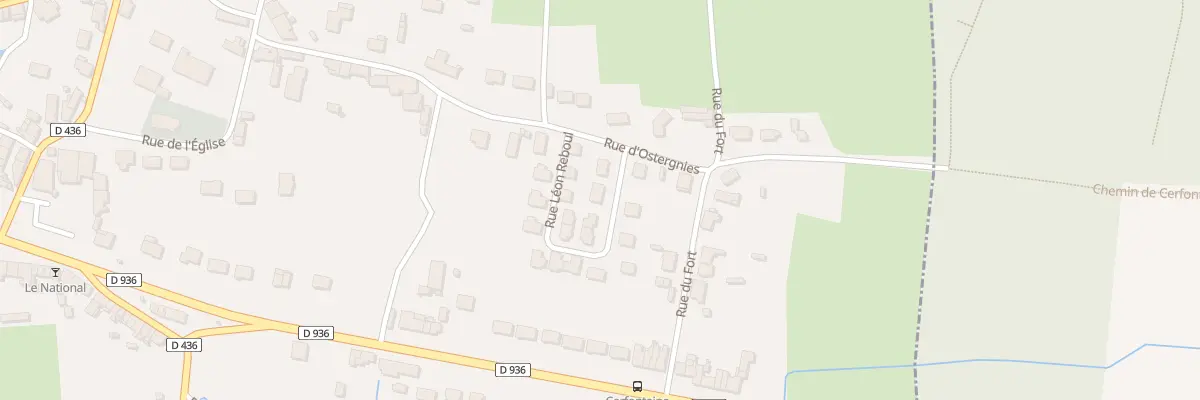 Plan du 14 Rue Leon Reboul à Cerfontaine
