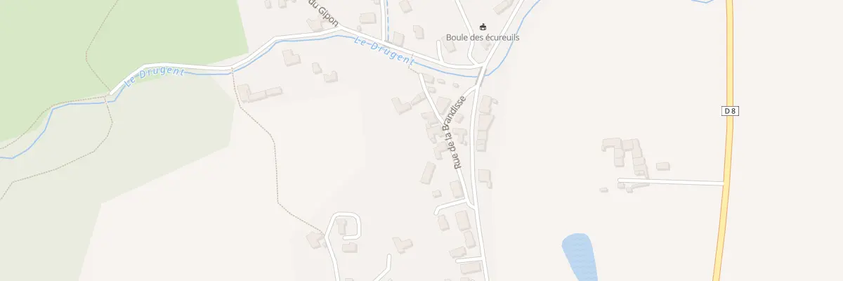 Plan du 54 Rue de la Brandisse à Marcilly-le-Châtel