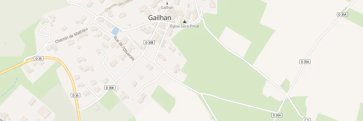 Plan du 80 La Joncarede à Gailhan