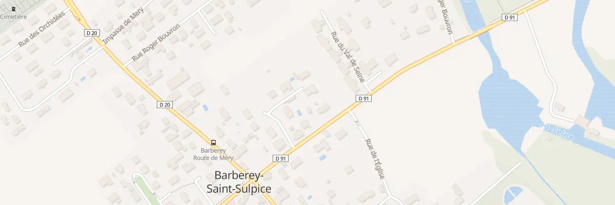 Plan du 3B Rte de Sainte-maure à Barberey-Saint-Sulpice