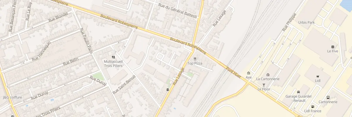 Plan du 115 Rue Lesage à Reims