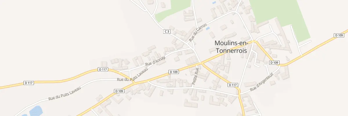 Plan du 5 Rue d’Annay à Moulins-en-Tonnerrois