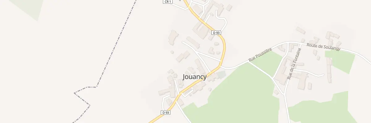 Plan du 3 Pl des Tilleuls à Jouancy