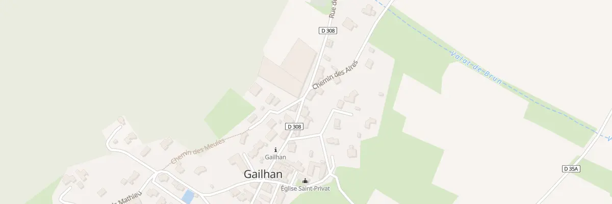 Plan du 5005 Les Anglades à Gailhan