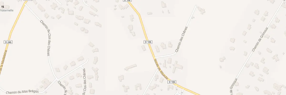 Plan du 1221 Rte de Ribaute à Boisset-et-Gaujac