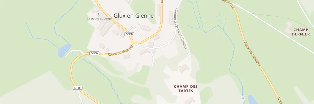 Plan du 26 Le Bourg à Glux-en-Glenne