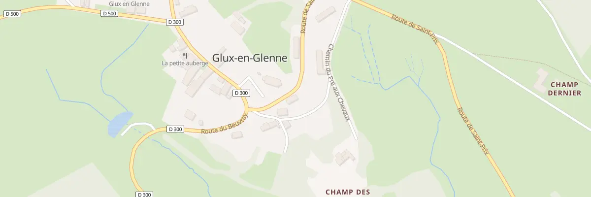 Plan du 28 Le Bourg à Glux-en-Glenne