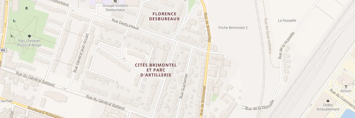 Plan du 38 Rue Brunet à Reims