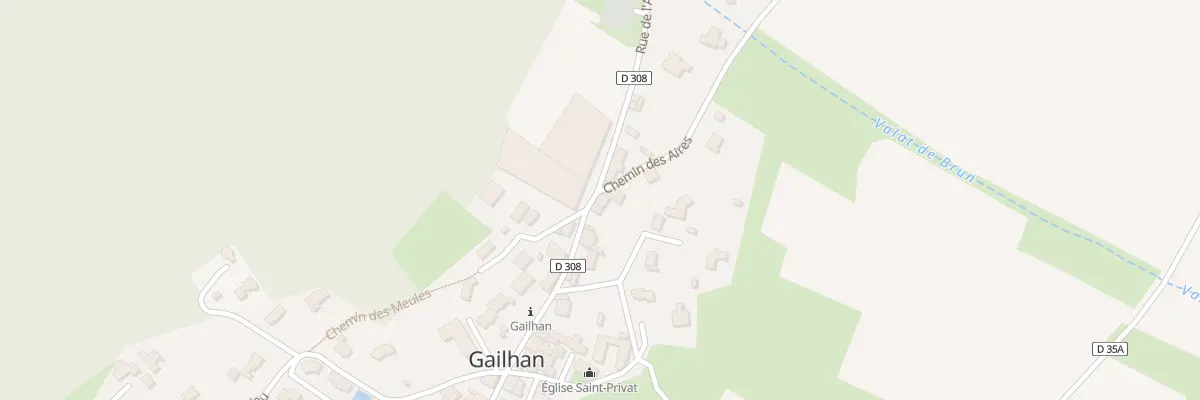 Plan du 5004 Rue de l’Abrivado à Gailhan