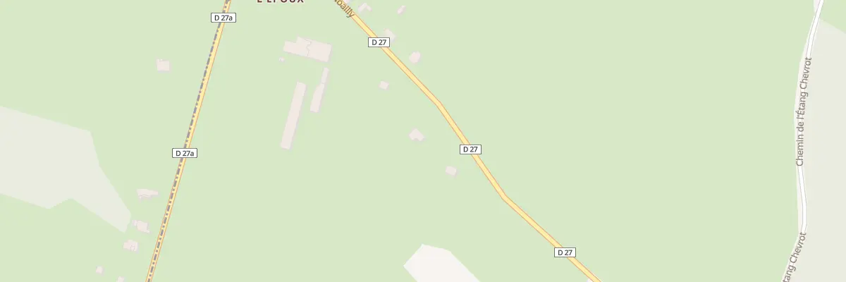 Plan du 2807 Rte de Noailly à Mably