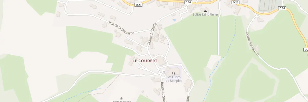 Plan du 21 Rte du Stade à Saint-Pierre-Eynac