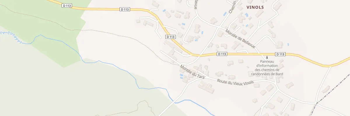 Plan du 67 Mte du Tara à Luriecq