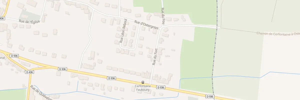 Plan du 103 Rue du Fort à Cerfontaine