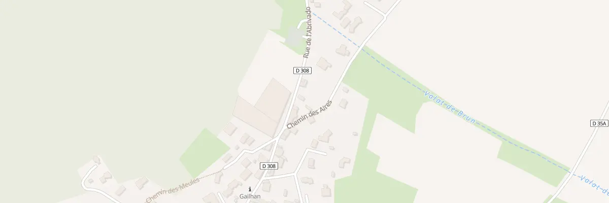 Plan du 5002 Les Anglades à Gailhan